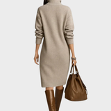 Nancy | Robe d'Hiver Élégante avec Boutons
