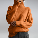 Adelheid | Kabelstrick Rollkragen Pullover