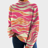Lúcia - Künstlerischer Strickpullover
