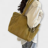 Tilda – Sac à provisions en tricot avec accent en cordon