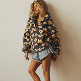 Daisy - Fleece-Blumenpullover