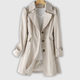 Rosemarie | Klassischer Trenchcoat mit Taillenbund Jacke