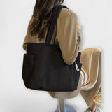 Tilda – Sac à provisions en tricot avec accent en cordon