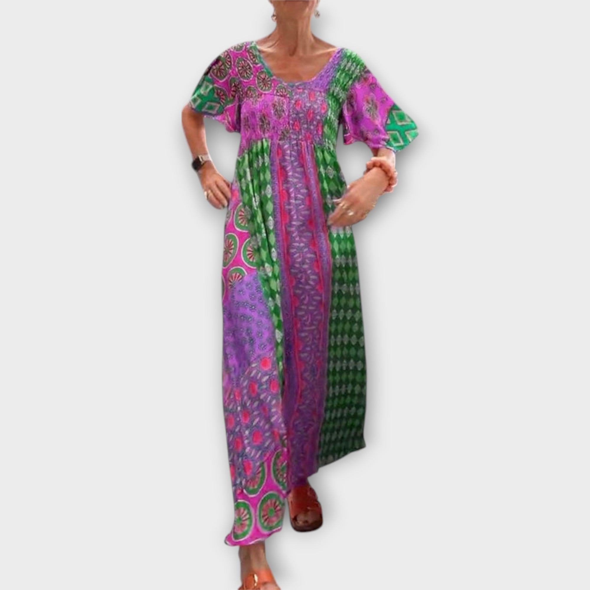 Melania - Robe Boho Éclatante