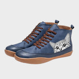 Kitty - Lederstiefel für Katzenliebhaber