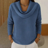 Rosemarie | Weicher Waffelstrick-Pullover