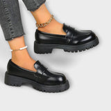 Mocassins pour femmes avec design orthopédique