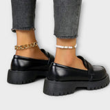 Mocassins pour femmes avec design orthopédique