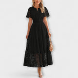 Linette - Robe d'été élégante en dentelle