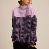 Friederike | Weicher Kabelstrick mit Muster Pullover