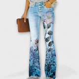 Nina - Pantalon à fleurs
