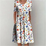 Marta - Robe midi avec couches