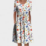 Marta - Robe midi avec couches