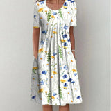 Marta - Robe midi avec couches