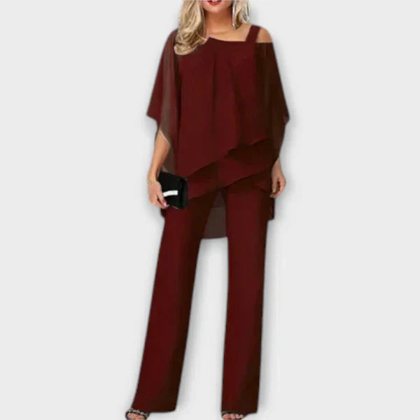 Ensemble en Chiffon de Soirée