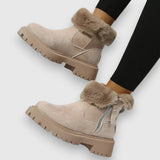 Heidi | Kuschelige Winterstiefel mit Fellkragen Stiefel