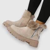 Heidi | Kuschelige Winterstiefel mit Fellkragen Stiefel