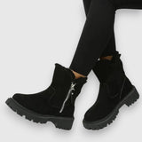 Heidi | Kuschelige Winterstiefel mit Fellkragen Stiefel