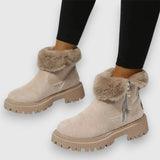Heidi | Kuschelige Winterstiefel mit Fellkragen Stiefel