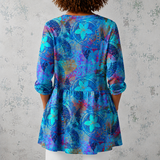 Juliette | Blouse Longue avec Décolleté en V