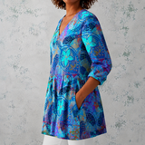 Juliette | Blouse Longue avec Décolleté en V