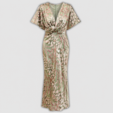 Clarandra | Robe Midi en Cuivre