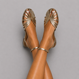 Vittoria | Goldene Schmucksandalen