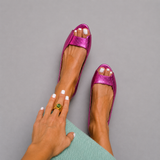 Adelina | Goldene Sandalen Komfort Chic