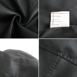 Gisela | Elegante Lederoptik-Jacke