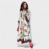Oriana - Robe maxi avec imprimé floral