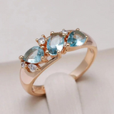 Bague bleue