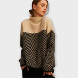 Marta - Weicher Pullover mit Stehkragen