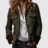 Cordula | Strukturierte Herringbone-Jacke