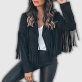 Judith | Kurze Fransenjacke Jacke