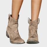 Lore | Wildleder-Stiefeletten im Western-Stil