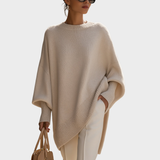 Rosemarie | Oversized Strickpullover mit Batwing-Ärmeln