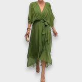 Monica | Robe à Col V