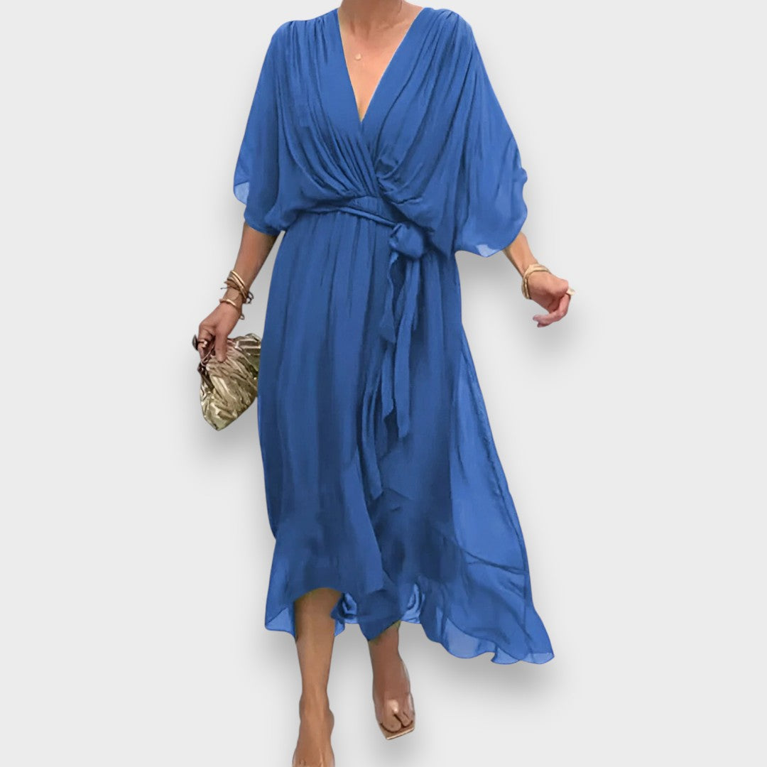 Monica | Robe à Col V
