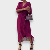 Monica | Robe à Col V