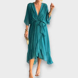Monica | Robe à Col V