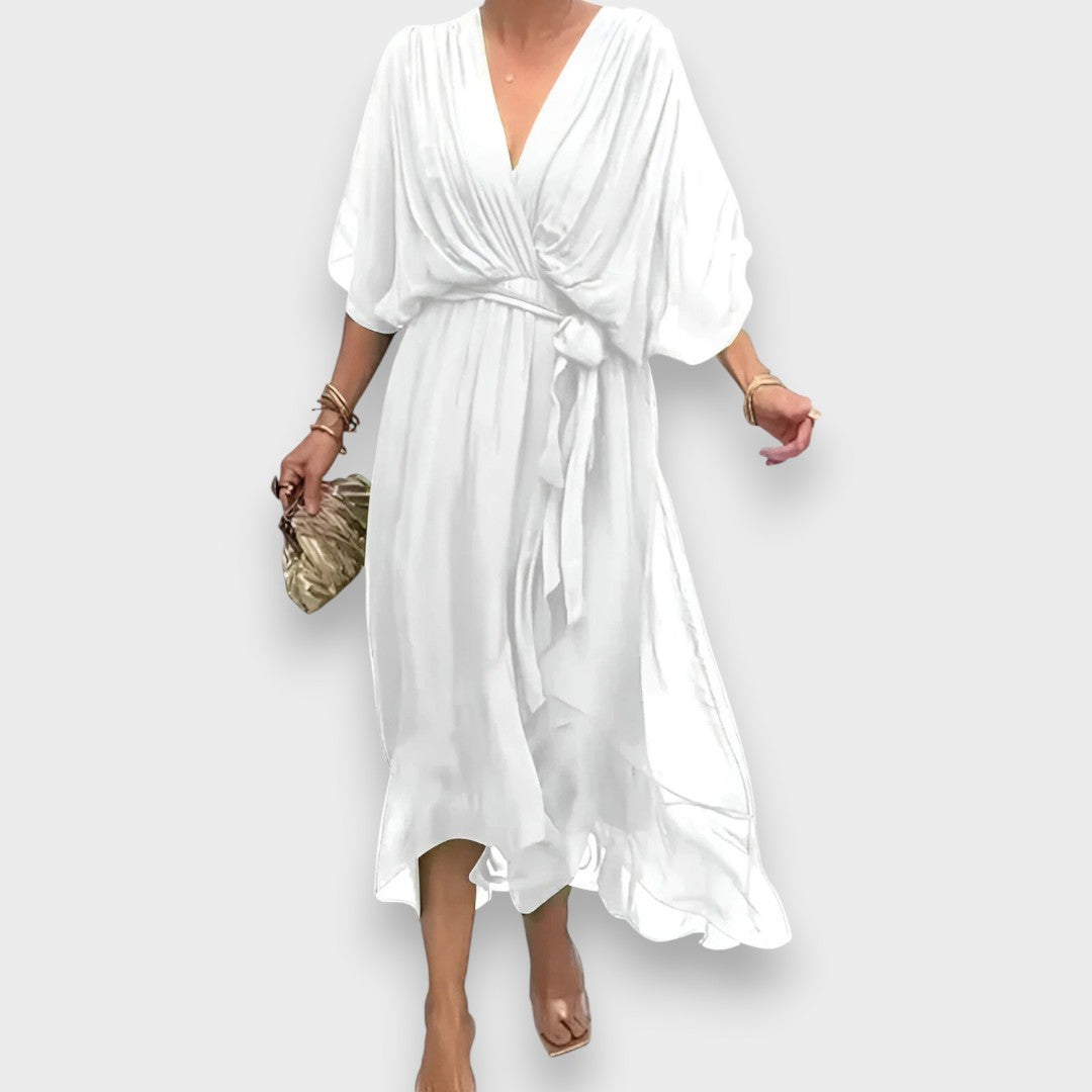 Monica | Robe à Col V