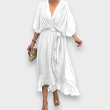 Monica | Robe à Col V