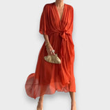 Monica | Robe à Col V