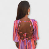 Paloma - Robe élégante avec des détails découpés