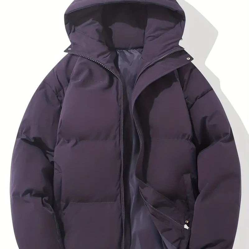 Heidi | Gesteppte Kapuzenjacke in Puderrosa