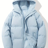 Heidi | Gesteppte Kapuzenjacke in Puderrosa
