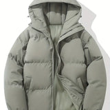 Heidi | Gesteppte Kapuzenjacke in Puderrosa