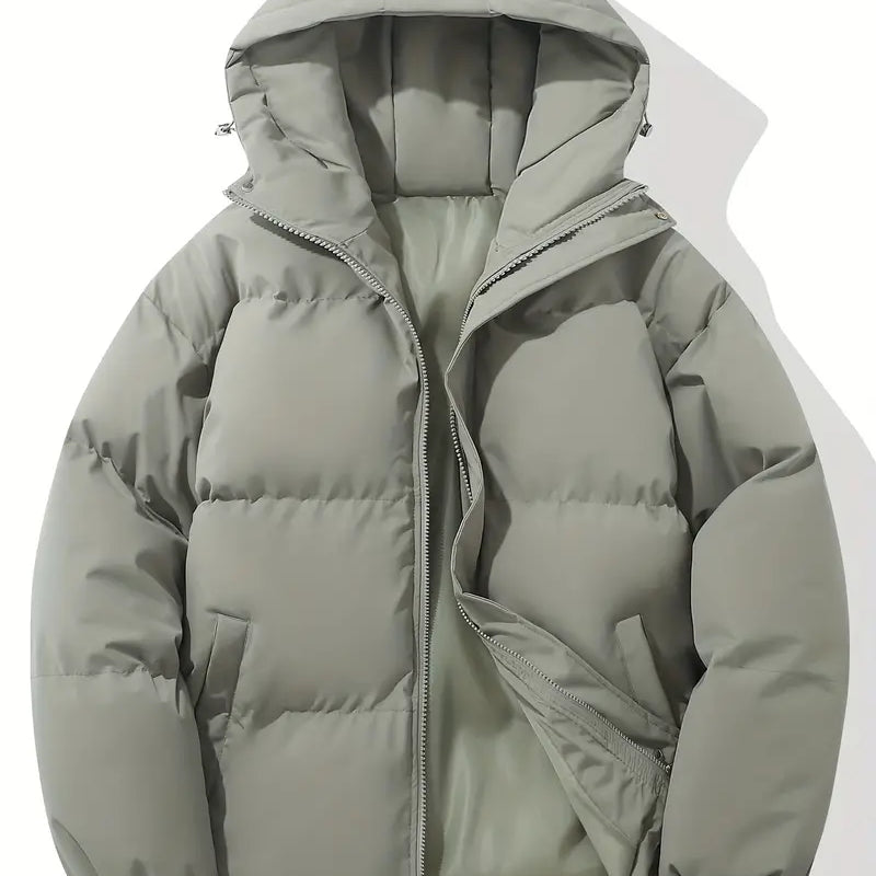 Heidi | Gesteppte Kapuzenjacke in Puderrosa