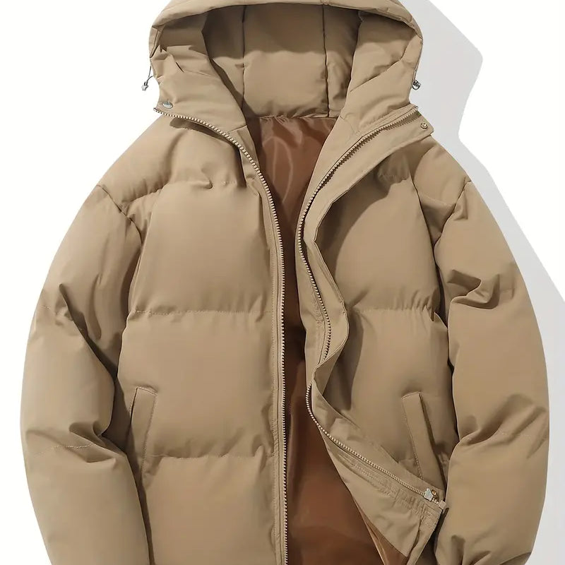 Heidi | Gesteppte Kapuzenjacke in Puderrosa