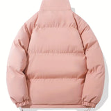 Heidi | Gesteppte Kapuzenjacke in Puderrosa